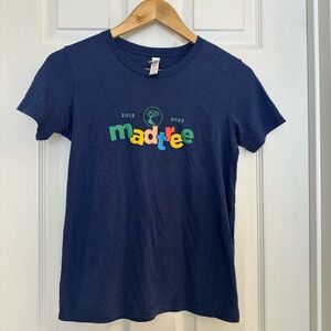 MadTree Brewery Graphic Tee Navy Bella Canvas Size L (14–16)